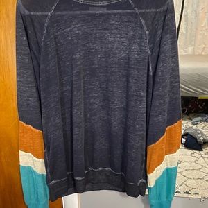 Black/Dark grey Long sleeve Shirt